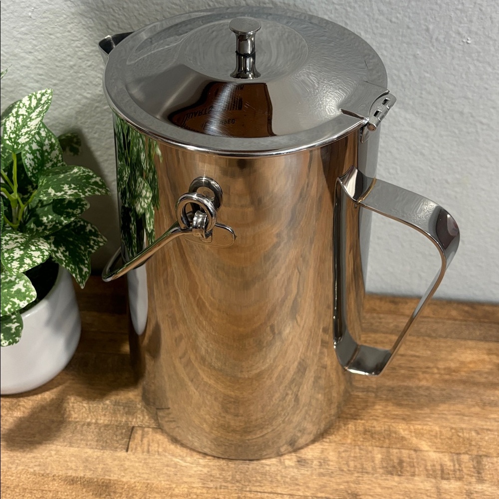 Large 11 inch ~ Stainless Steel Coffee/Tea Kettle ~ 18/10 Stainless Steel ~ HiA - Picture 4 of 10